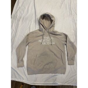 The North Face Women's Half Dome Pullover Hoodie Beige 721435 Size large
